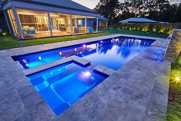 Fibreglass pool
